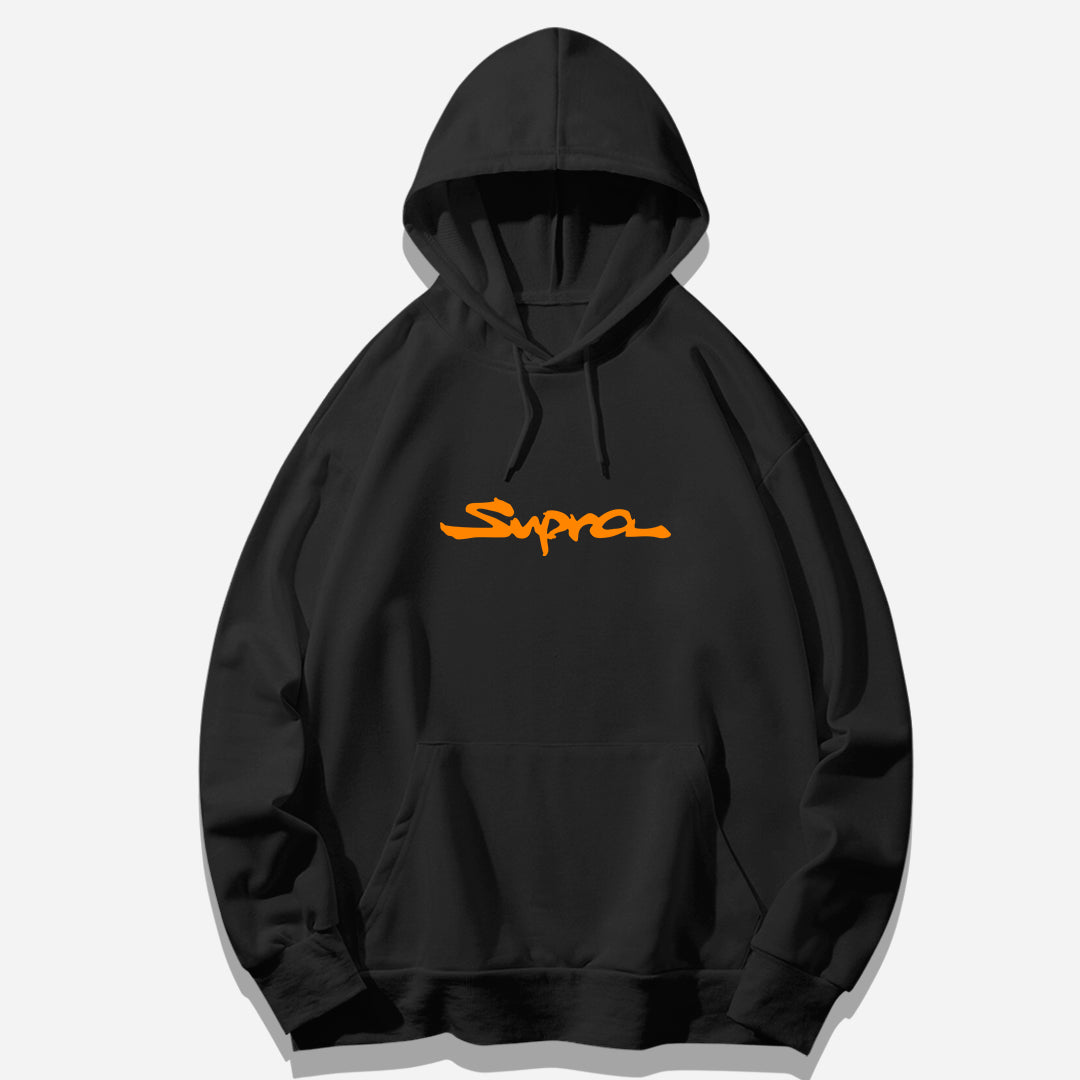 Orange Supra Hoodie